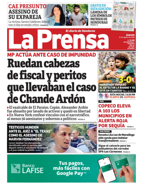 Cover of Diario La Prensa
