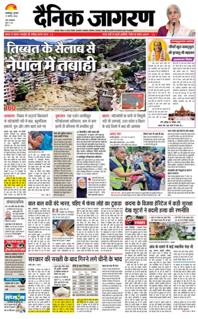 Cover of Dainik Jagran - Jamshedpur