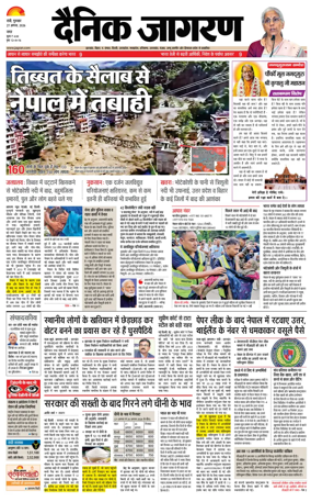 Cover of Dainik Jagran - Ranchi