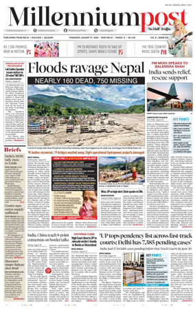 Cover of Millennium Post