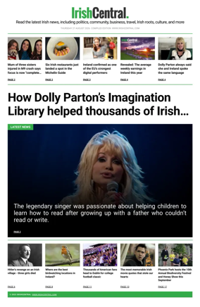 Cover of Irish Central