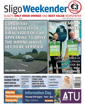 Cover of Sligo Weekender