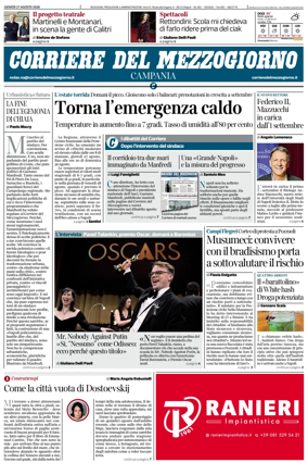 Cover of Corriere del Mezzogiorno (Campania)