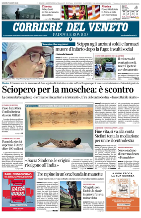 Cover of Corriere del Veneto (Padova e Rovigo)