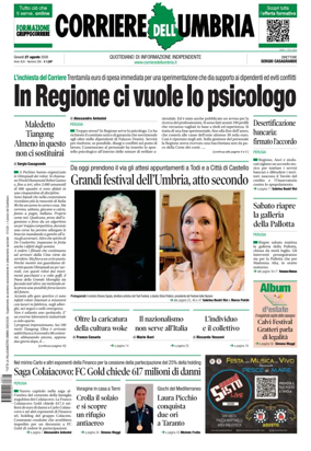 Cover of Corriere dell Umbria
