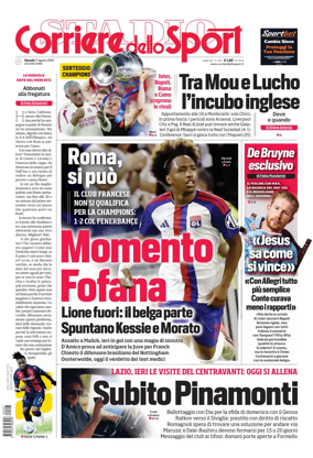 Cover of Corriere dello Sport (Roma)