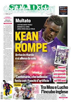 Cover of Corriere dello Sport Stadio (Emilia)