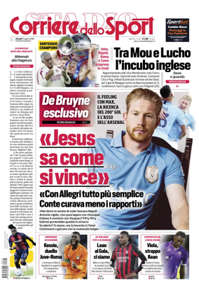 Cover of Corriere dello Sport