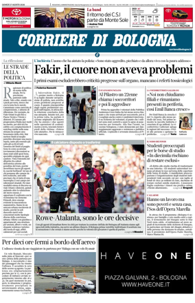 Cover of Corriere di Bologna