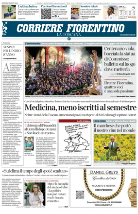 Cover of Corriere Fiorentino