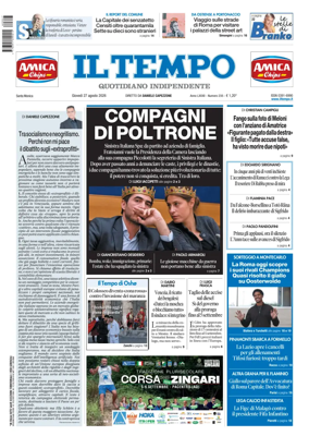 Cover of Il Tempo (Nazionale)