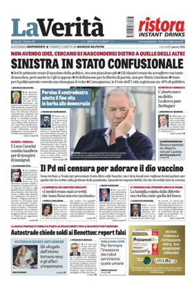 Cover of La Verita (Italia)