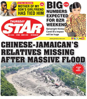 Cover of The Star (Jamaica)
