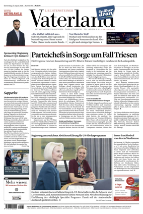 Cover of Liechtensteiner Vaterland