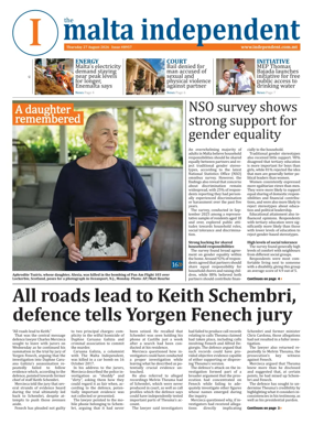 Cover of Malta Independent