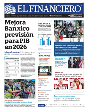 Cover of El Financiero