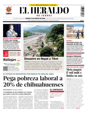 Cover of El Heraldo de Juarez