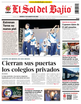 Cover of El Sol de Bajio
