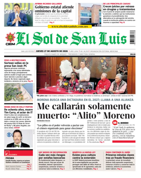 Cover of El Sol de San Luis Potosi