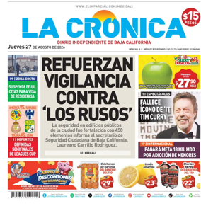 Cover of La Cronica