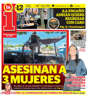 Cover of La I de Sinaloa