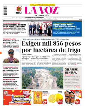 Cover of La Voz de la Frontera