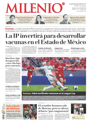 Cover of Milenio Edo de Mexico