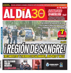 Cover of Periodico Al Dia (Celaya)