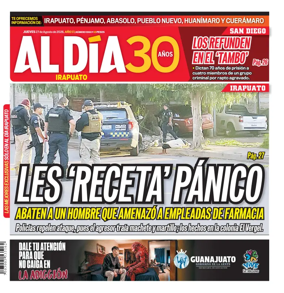 Cover of Periodico Al Dia (Irapuato)