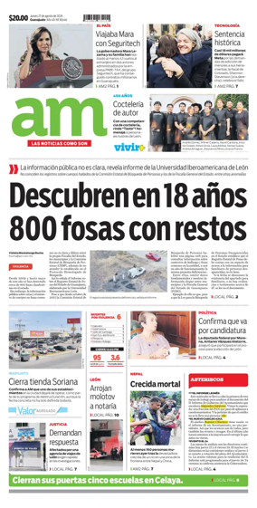 Cover of Periodico AM (Leon)