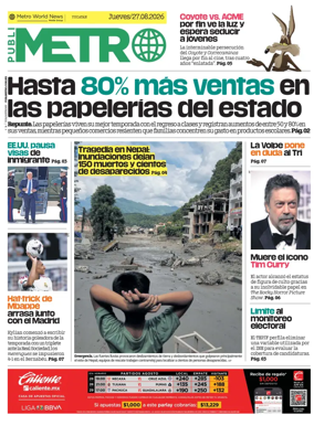 Cover of Publimetro Merida