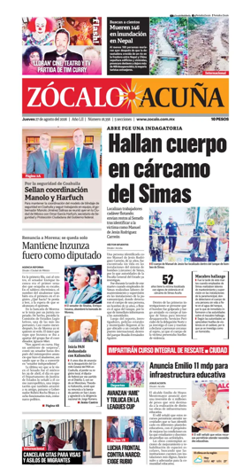 Cover of Zocalo Acuna