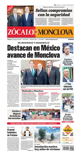 Cover of Zocalo Monclova