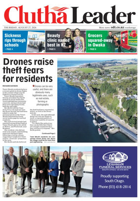 Cover of Clutha Leader