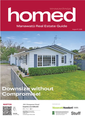 Cover of Homed Manawatu Standard