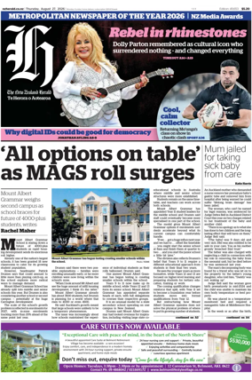 Cover of The New Zealand Herald