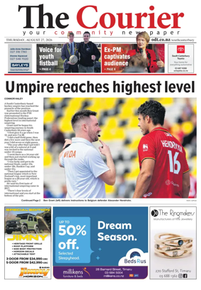 Cover of The Timaru Courier