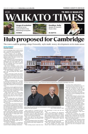 Cover of Waikato Times