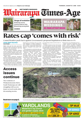 Cover of Wairarapa Times-Age (NZ)