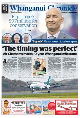 Cover of Whanganui Chronicle