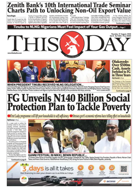 Cover of THISDAY