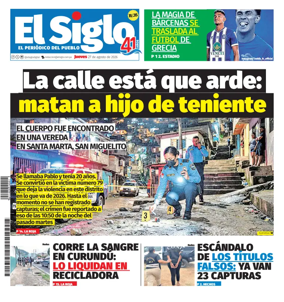 Cover of El Siglo