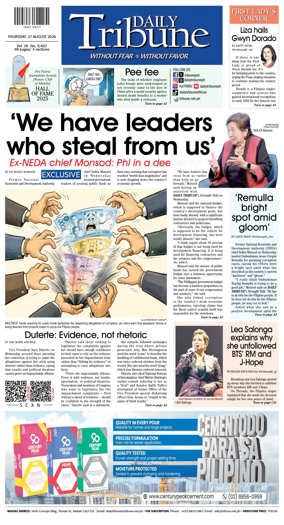 Cover of Daily Tribune (Philippines)