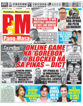 Cover of PM Pang-Masa