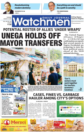 Cover of Watchmen Daily Journal