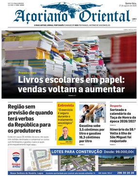 Cover of Acoriano Oriental