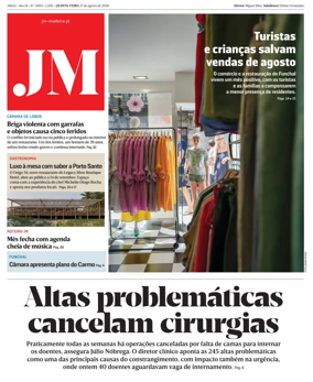 Cover of Jornal Madeira