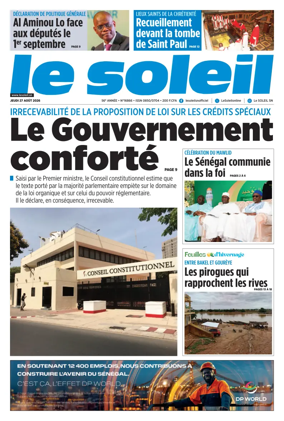 Cover of Le Soleil
