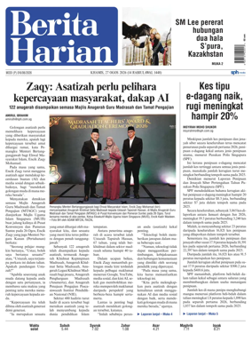 Cover of Berita Harian