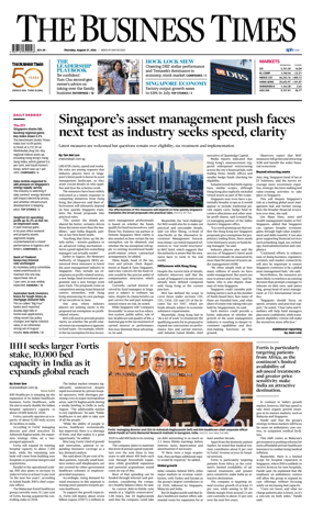 Cover of The Business Times